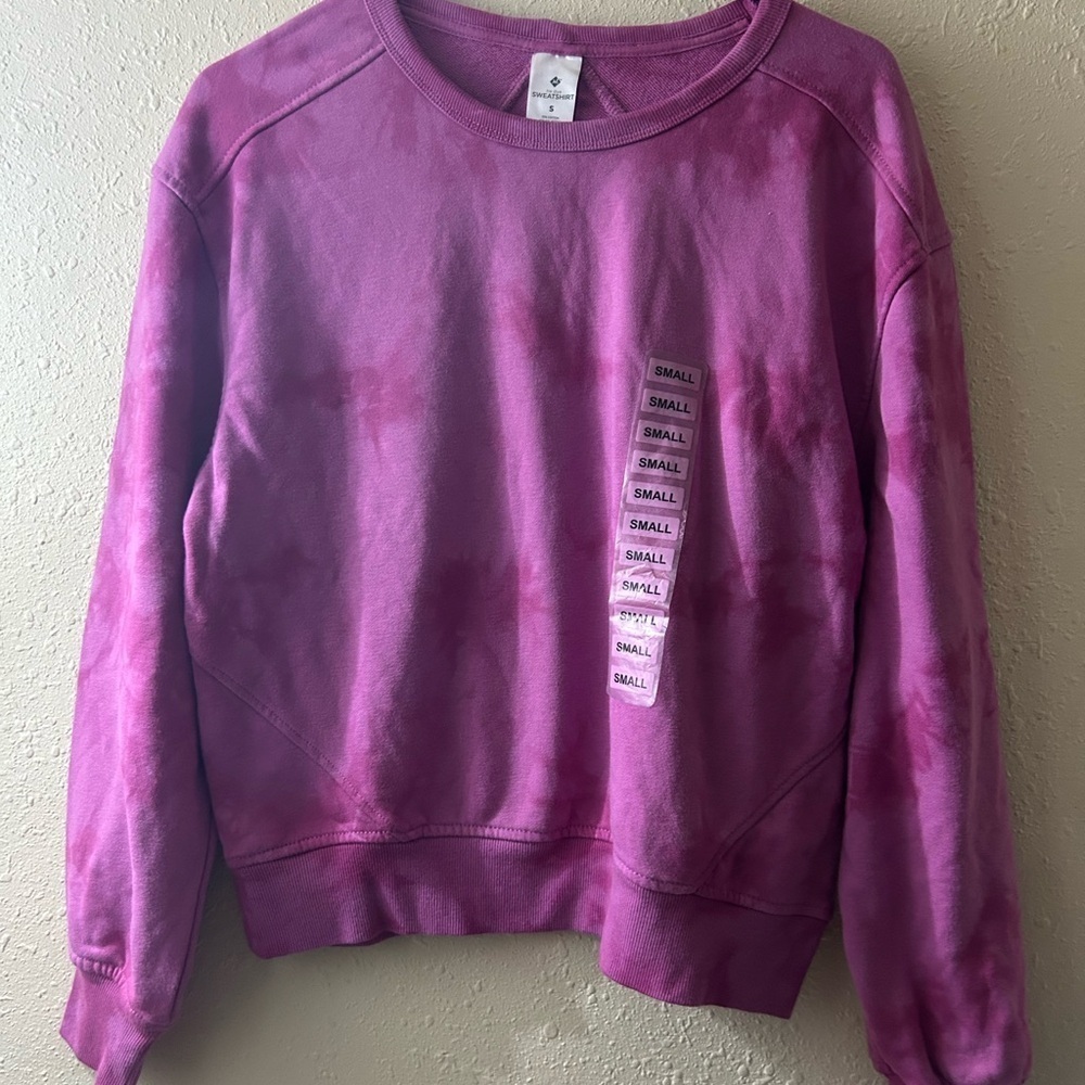 Vibrant Purple Kids Sweatshirt